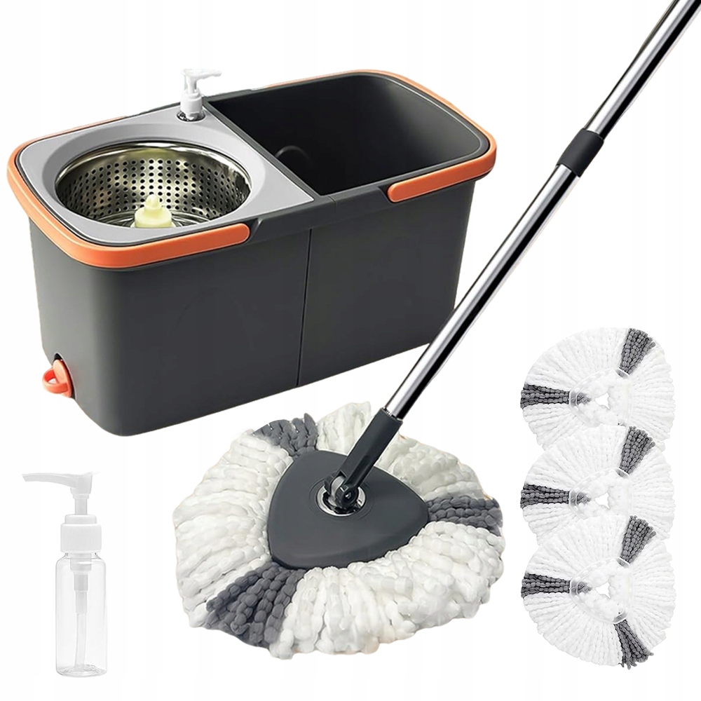 Levně Rotační rotační Mop 360 Spin Turbo 2v1