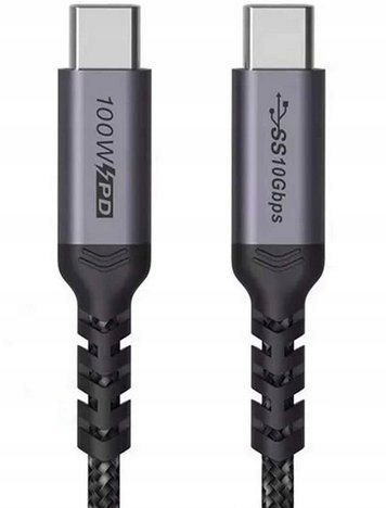 

Kabel 2m Usb 3.1 gen2 10Gb/s Qc PowerDelivery 100W