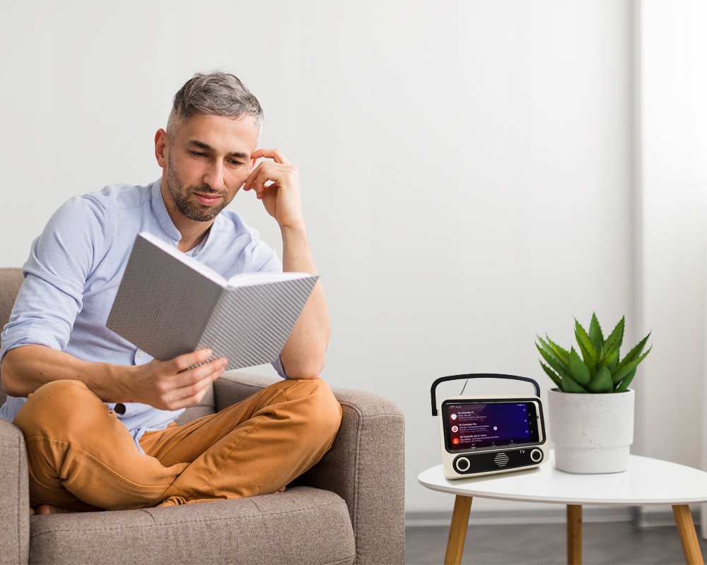 GŁOŚNIK BEZPRZEWODOWY MOBILNY PRZENOŚNY RADIO BT Kod producenta GLBTWRTTV