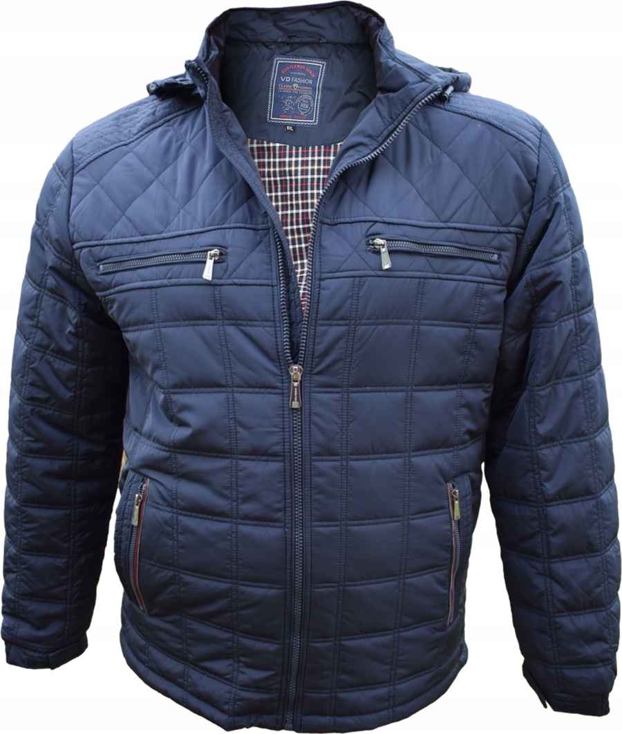 

10 Kurtka Męska Jesienna Wiosenna Zimowa Roz. 7XL