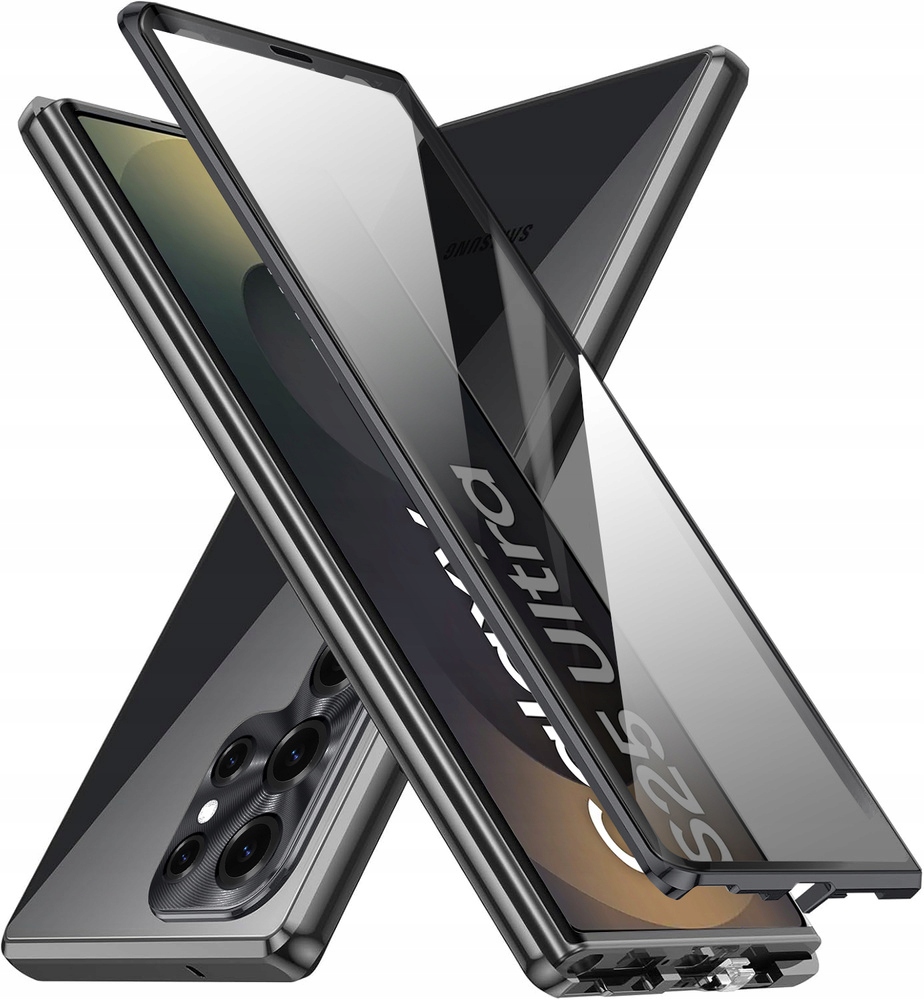 Pouzdro Dual Glass pro Galaxy S25 Ultra privatizační pro MagSafe, skleněné