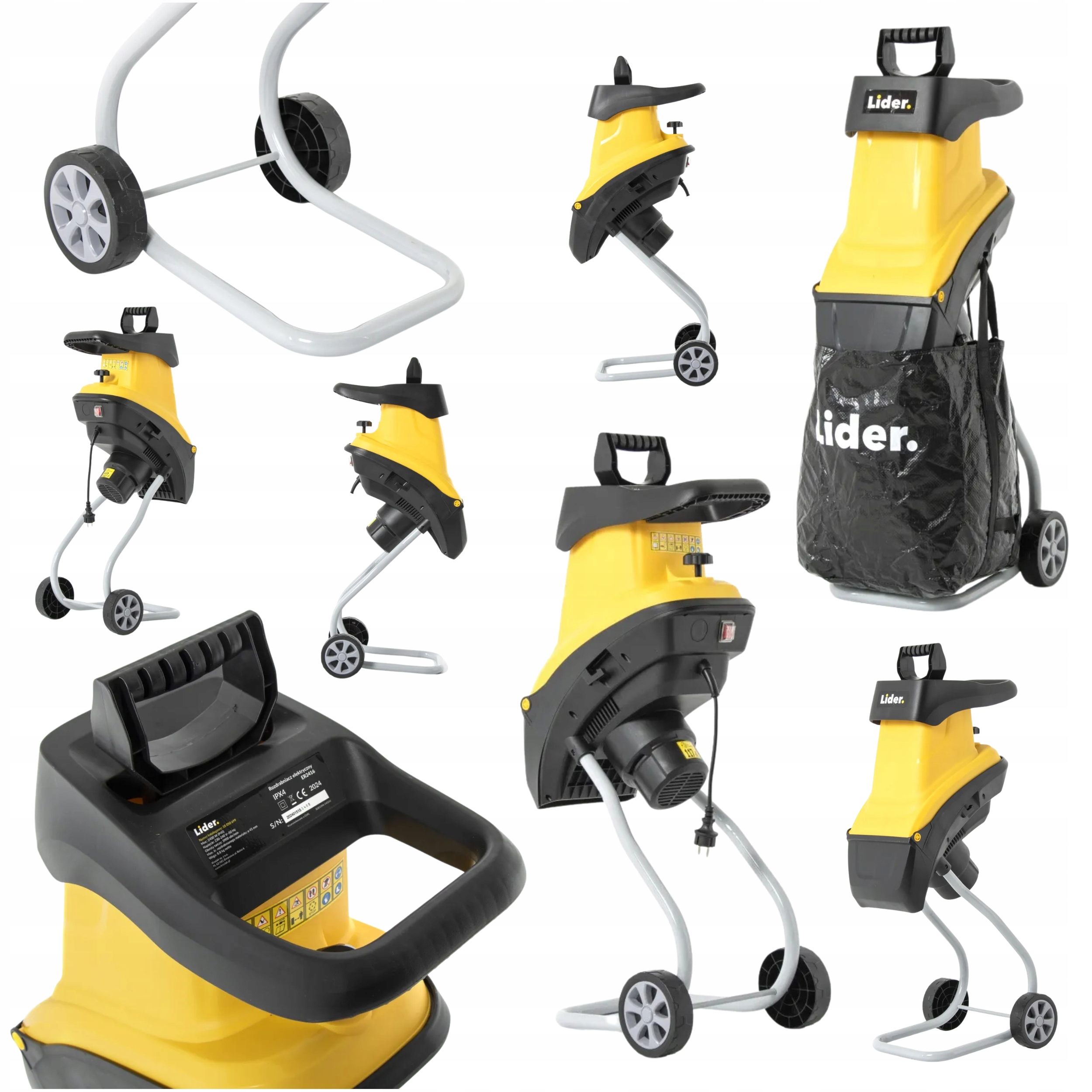 Lider ER2416 elektrický drtič