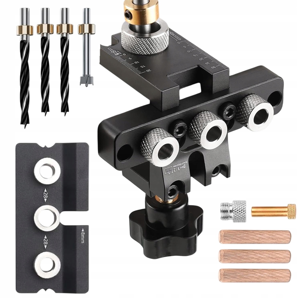 Vrták 3V1 Vhodný Pro Vrtáky 8 MM/10 MM/15 MM