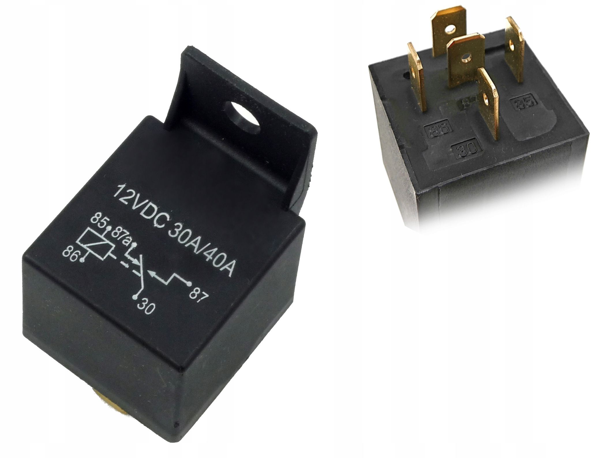 

Przekaźnik Samochodowy 12V 30A 5 Styków 4120