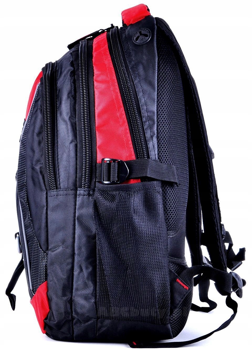 G4-14 PLECAK TORNISTER BAG STREET RED AIR PASSAGE Cechy dodatkowe na jedno ramię na zamek worek z kieszonkami