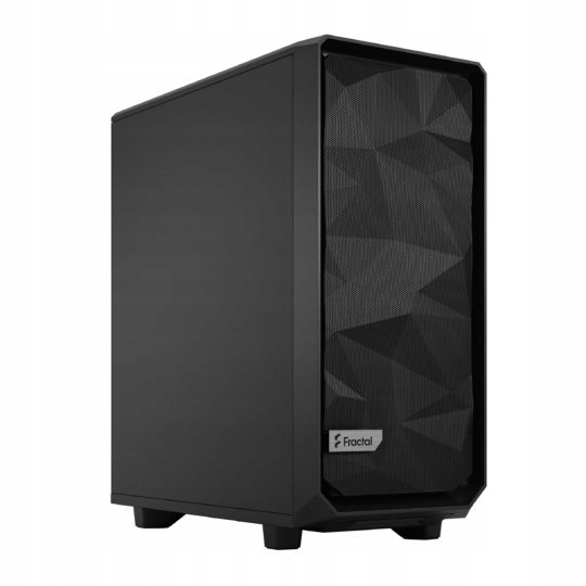 Fractal Design Meshify 2 Compact Black Solid/ Midi Tower/ Čierna Fd-c…