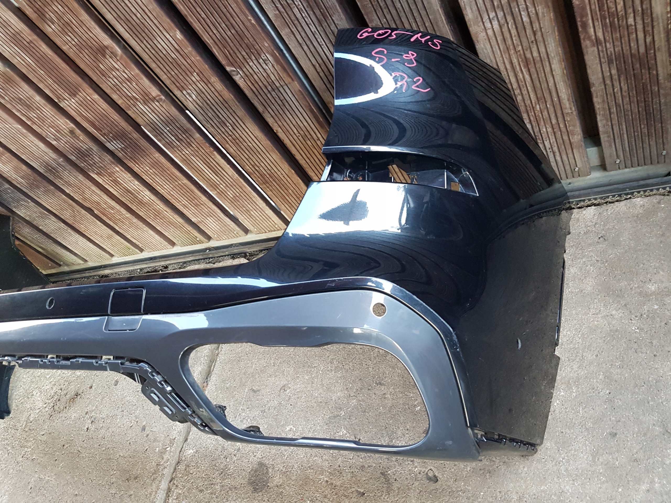 bumper rear BMW X5 G05 m-packet