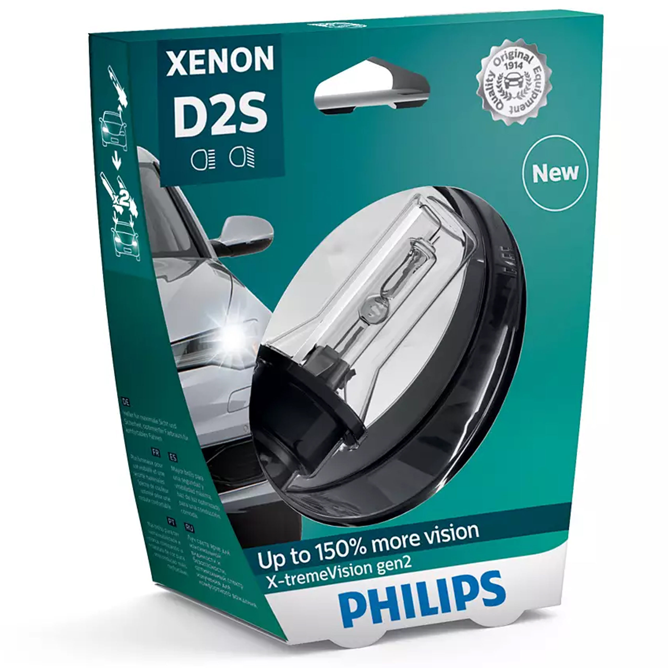 

Philips D2S X-Treme Vision Xenon Żarnik 4800K