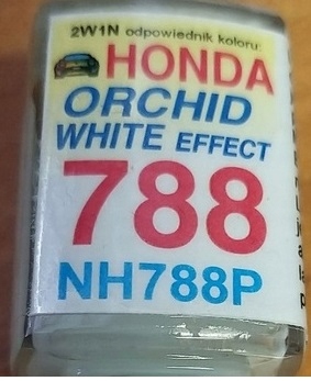 

Zaprawka Lakiernicza Honda 788 NH788P orchid white