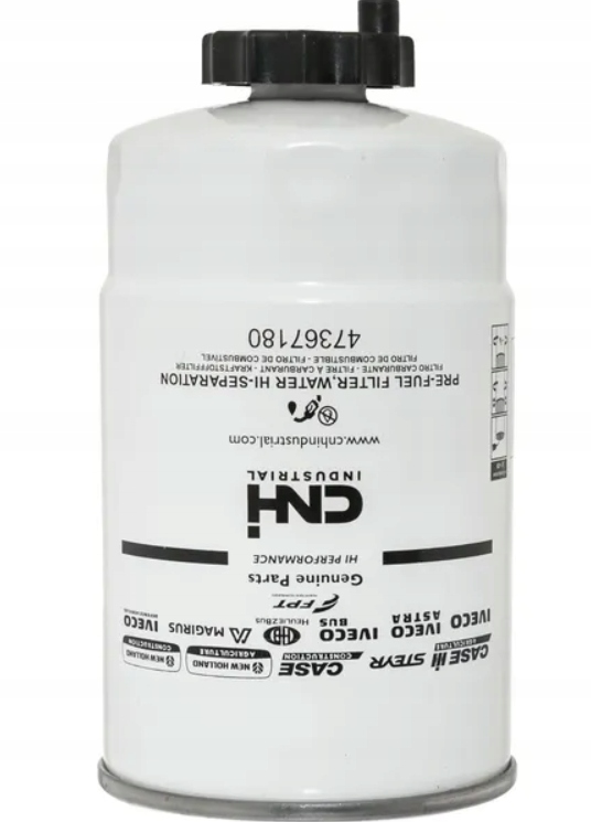 87487345 - Паливний фільтр CNH 47367180 оригінальний чохол NH Steyr