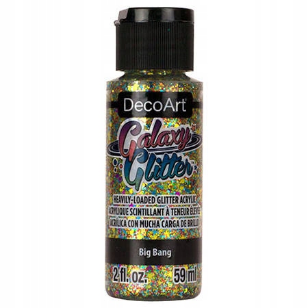 Farba brokatowa Galaxy Glitter DecoArt Big Bang