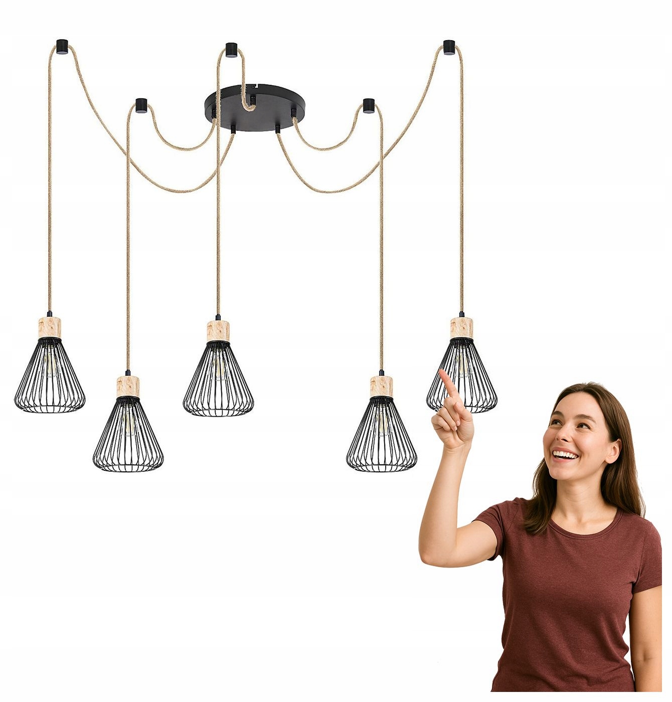 Závesná lampa Farfalle 3150 Rabalux