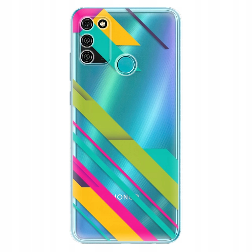 Silikonowe etui iSaprio Color Stripes 03 do Honor 9A