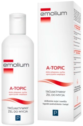 

Emolium A- Topic Trójaktywny żel do mycia 200 ml