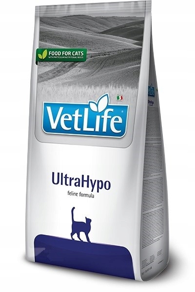 Levně Farmina Vet Life Ultrahypo Feline – suché krmivo pro kočky – 2 kg