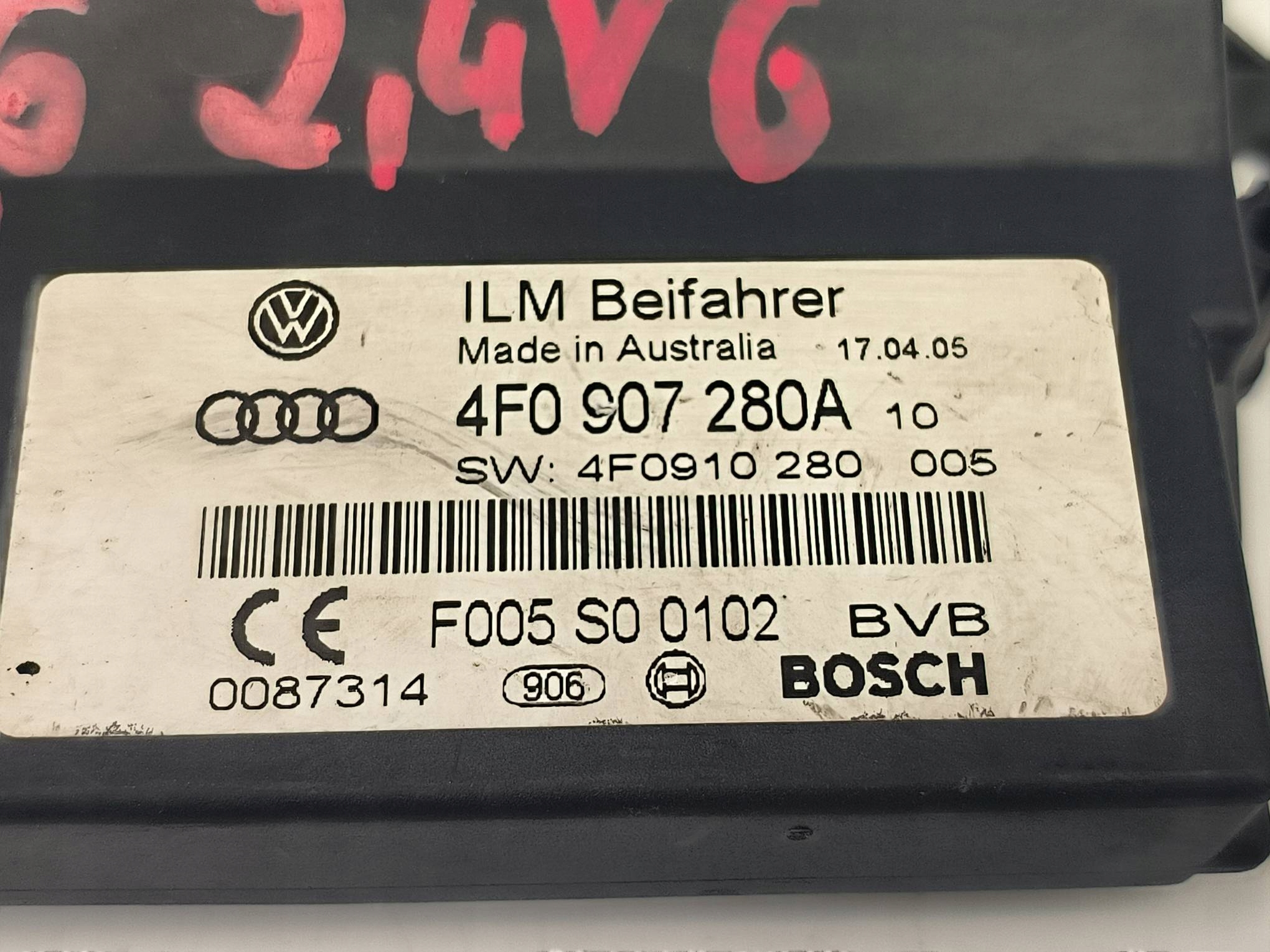Module MOCY 4F0907280A AUDI A6 C6