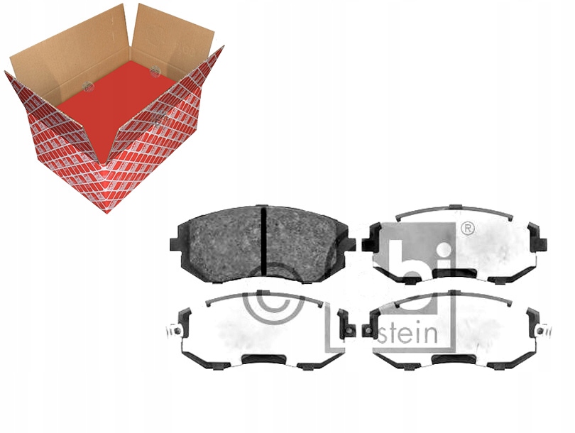 Brzdové Destičky Subaru Forester 02-08 Přední Febi