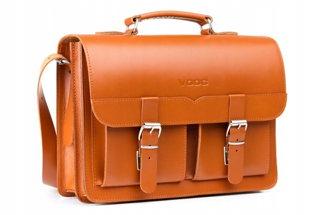 

Teczka skórzana 2w1 Vintage P112 Cognac Vooc