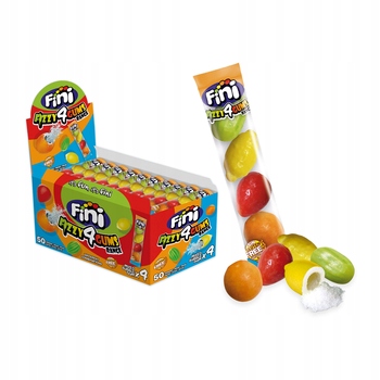 50x 20g žvýkačky Fini 4 Fruit Salad Gum žvýkačka