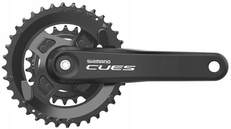 kliky Shimano Cues FC-U4010-2B, 175mm, 36-22 zubů, černé, 11,10,9 speed