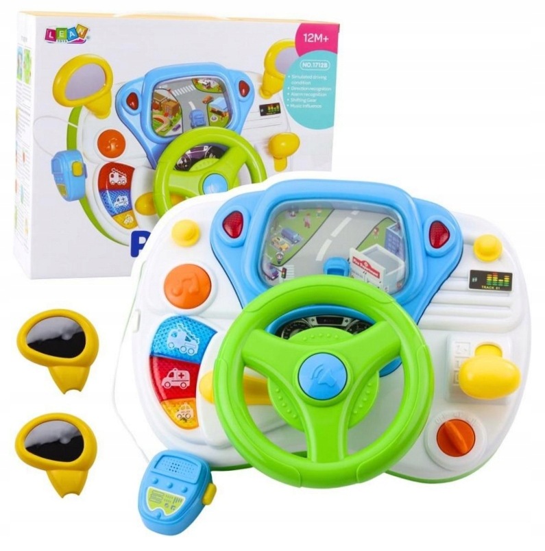 Symulator jazdy kierownica interaktywna