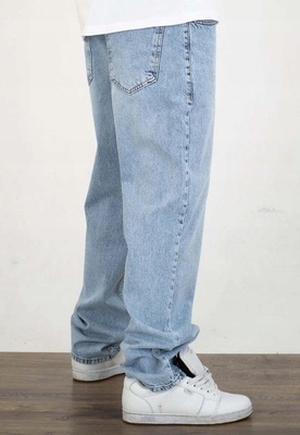 Kalhoty I8 Denim BAG107 Baggy modré