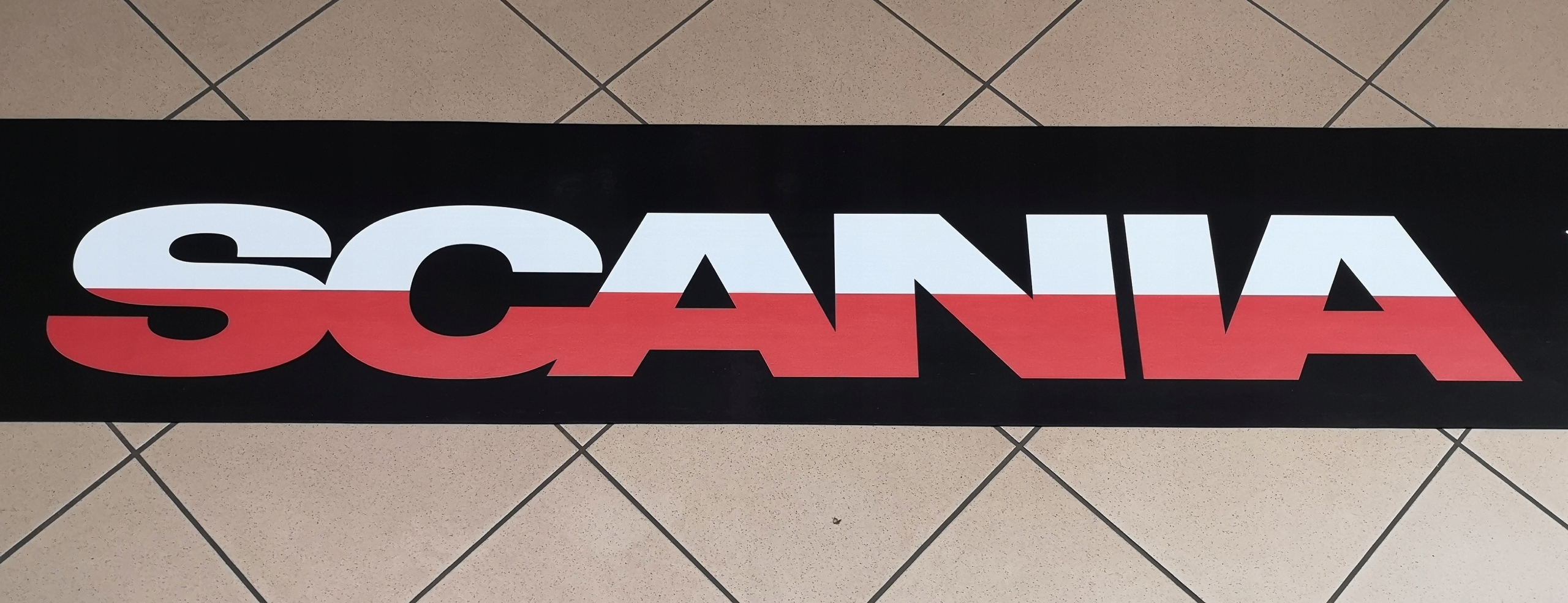 Chlapacz fartuch naczepy przyczepy SCANIA POLSKA Installation side Rear