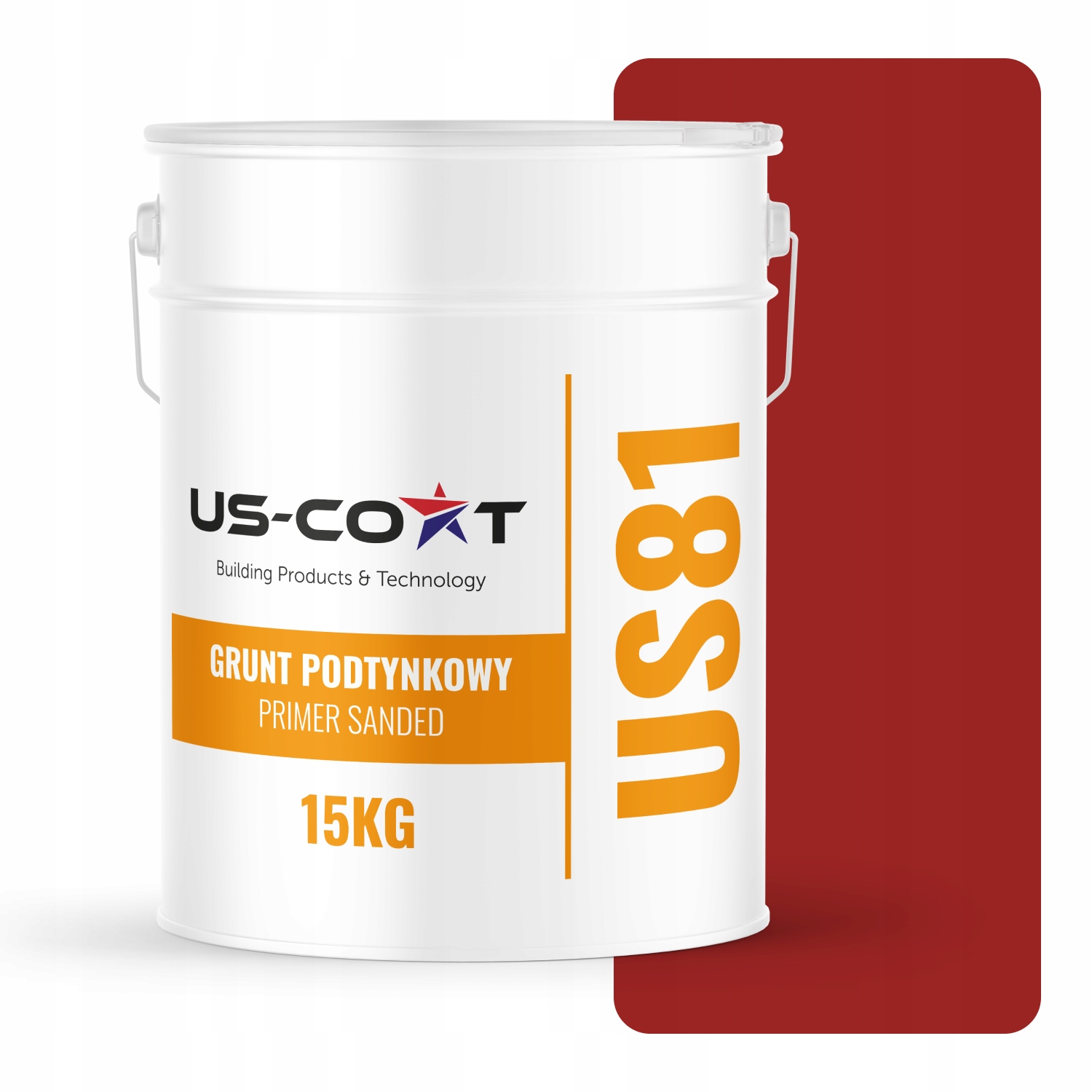 Podomítkový Podklad Pod Silikonovou Omítku Barva Červená Ral 3001 15KG Výrobce