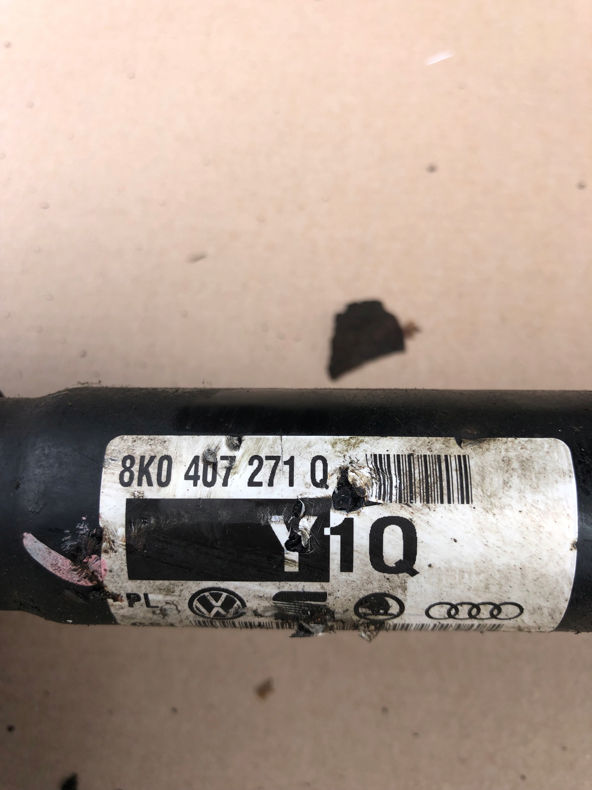Semiasse sinistra Destro AUDI A4 B8 8K0407271Q