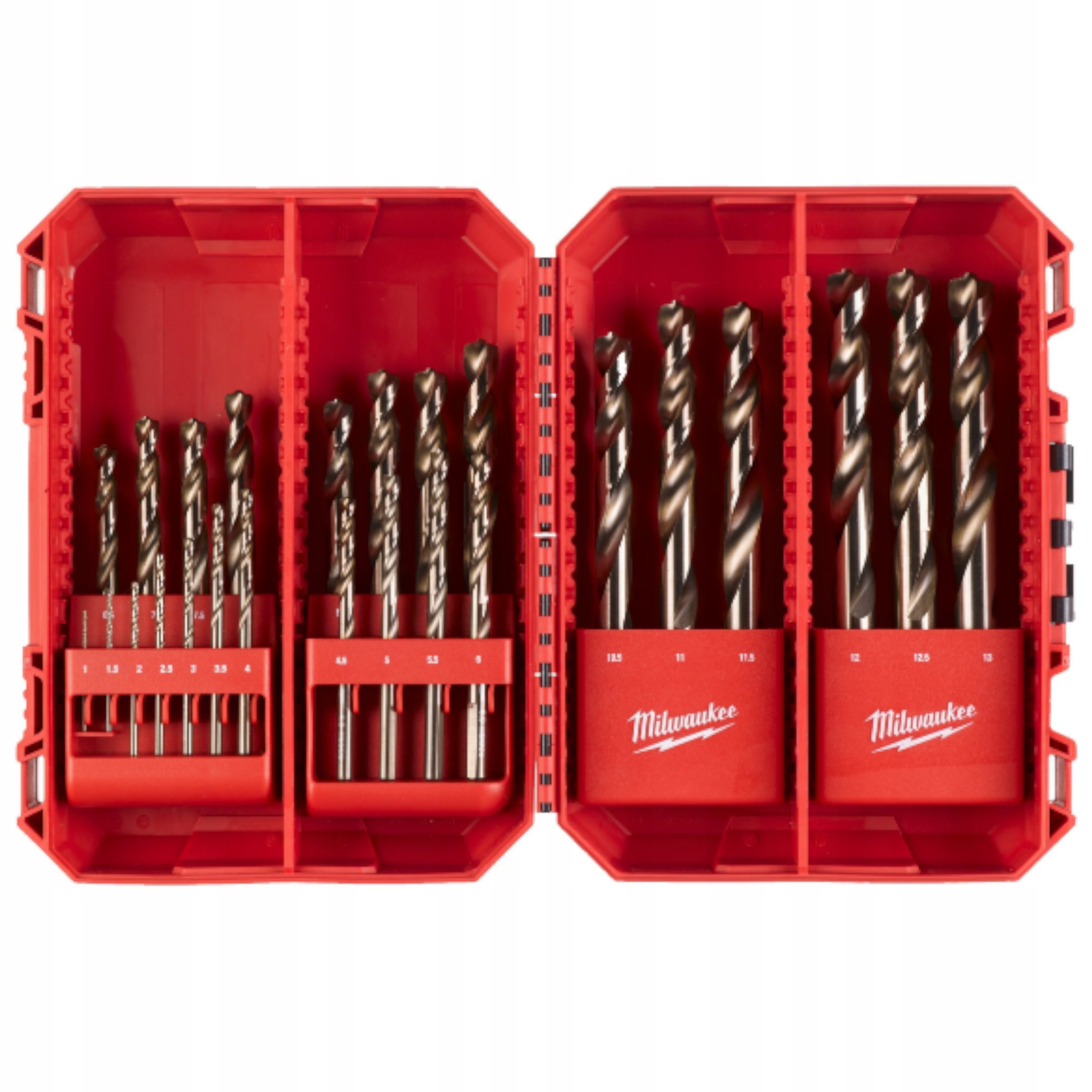 Zestaw Wierteł Do Metalu Hss-g Red Cobalt 25el.