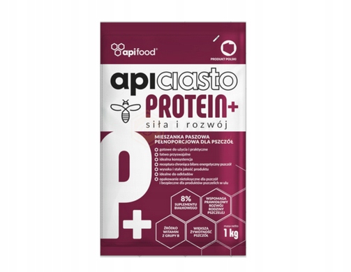 Pokarm dla pszczół protein PLUS 1kg APIFOOD