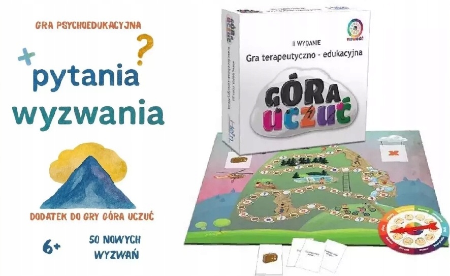 Góra uczuć Pytania i wyzwania gra psychoedukacyjna