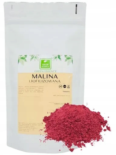 3x Malina lyofilizovaný prášek 20 g Maliny lyofilizované ovoce