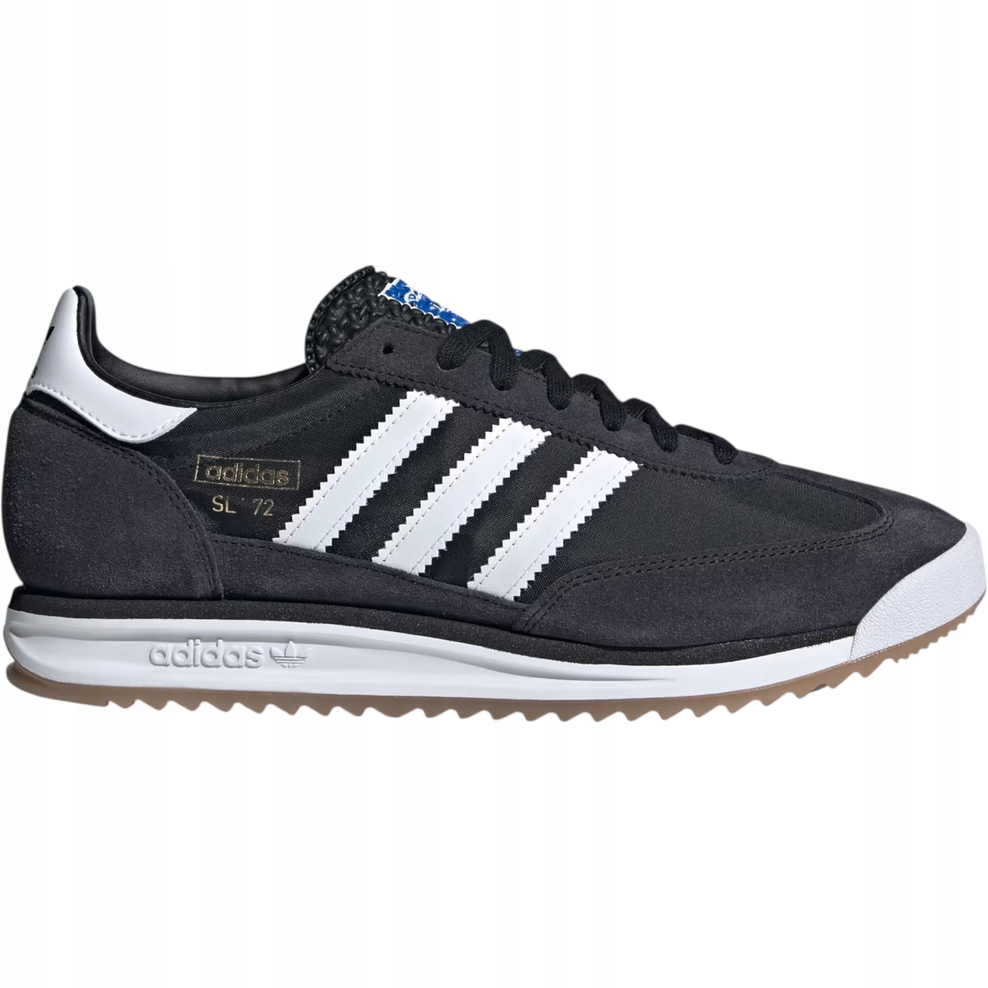 Unisexové boty Adidas Sl 72 Rs JI1282 černé semišové streetwear retro 44