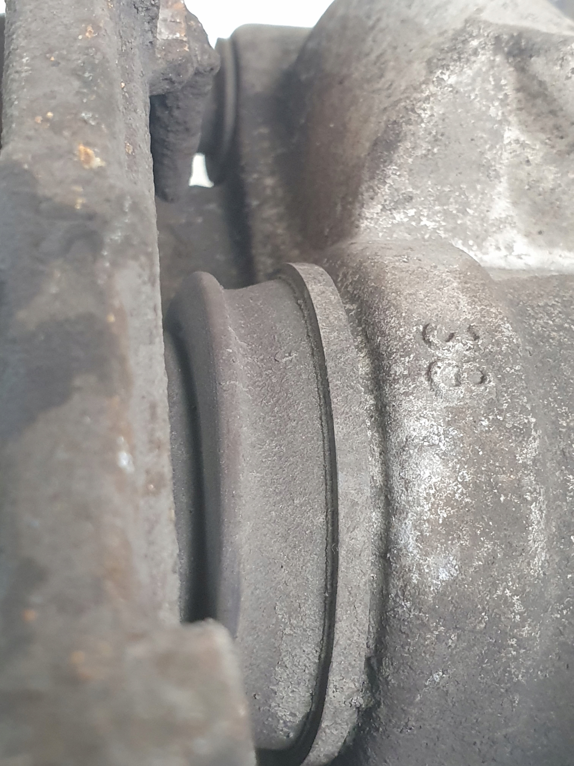 caliper brake left rear part CITROEN C5 III 10r. 2.0HDI