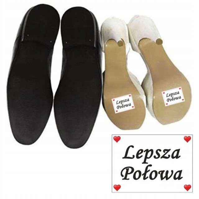 

Naklejki na buty do zabawnej sesji Lepsza Połowa