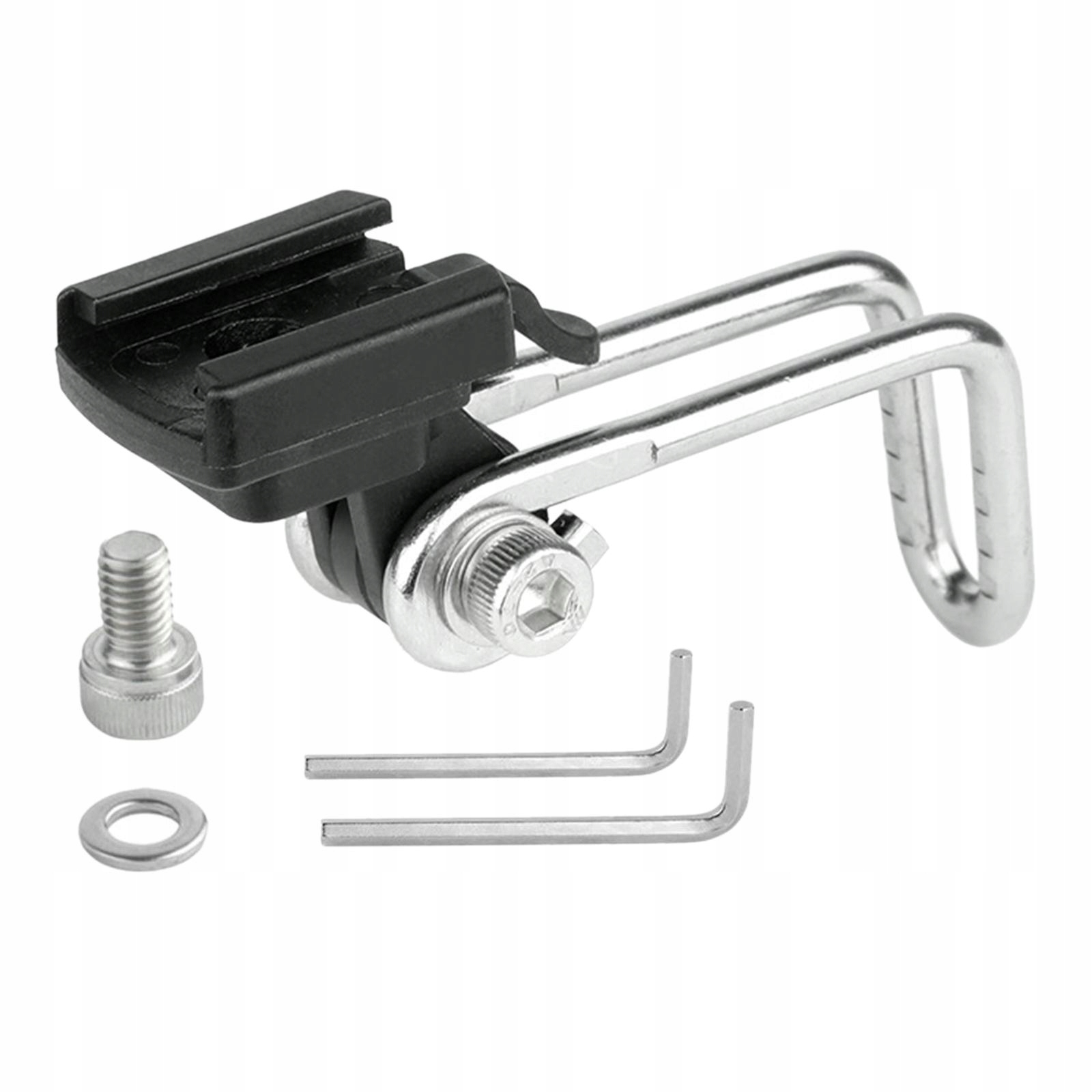 Rowerowy uchwyt na latarkę centralny widelec