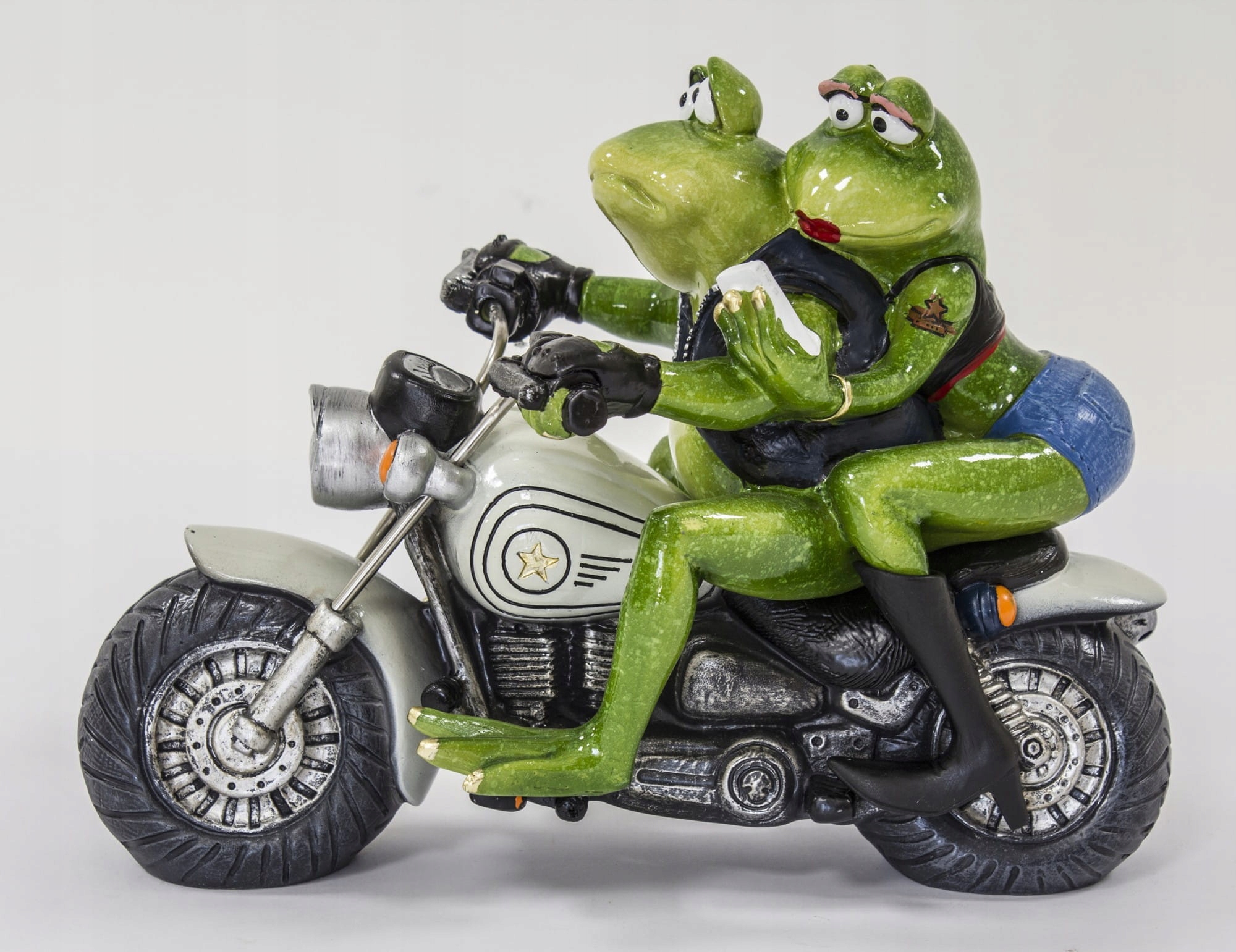 FIGURKA ŻAB PARA NA MOTORZE MOTOCYKLISTA Kod producenta 34Q63