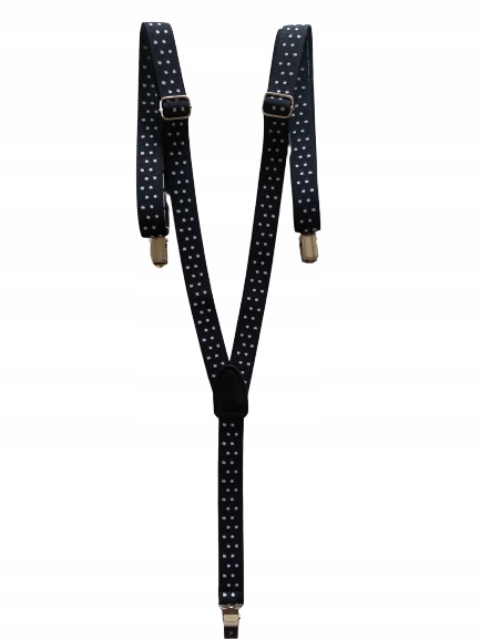 Szelki do spodni uniseks wzór wzory kropki