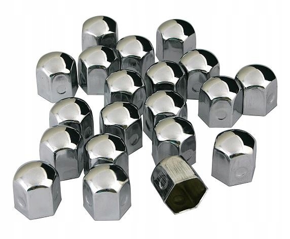 

Nakładki na śruby metalowe 17mm 20szt