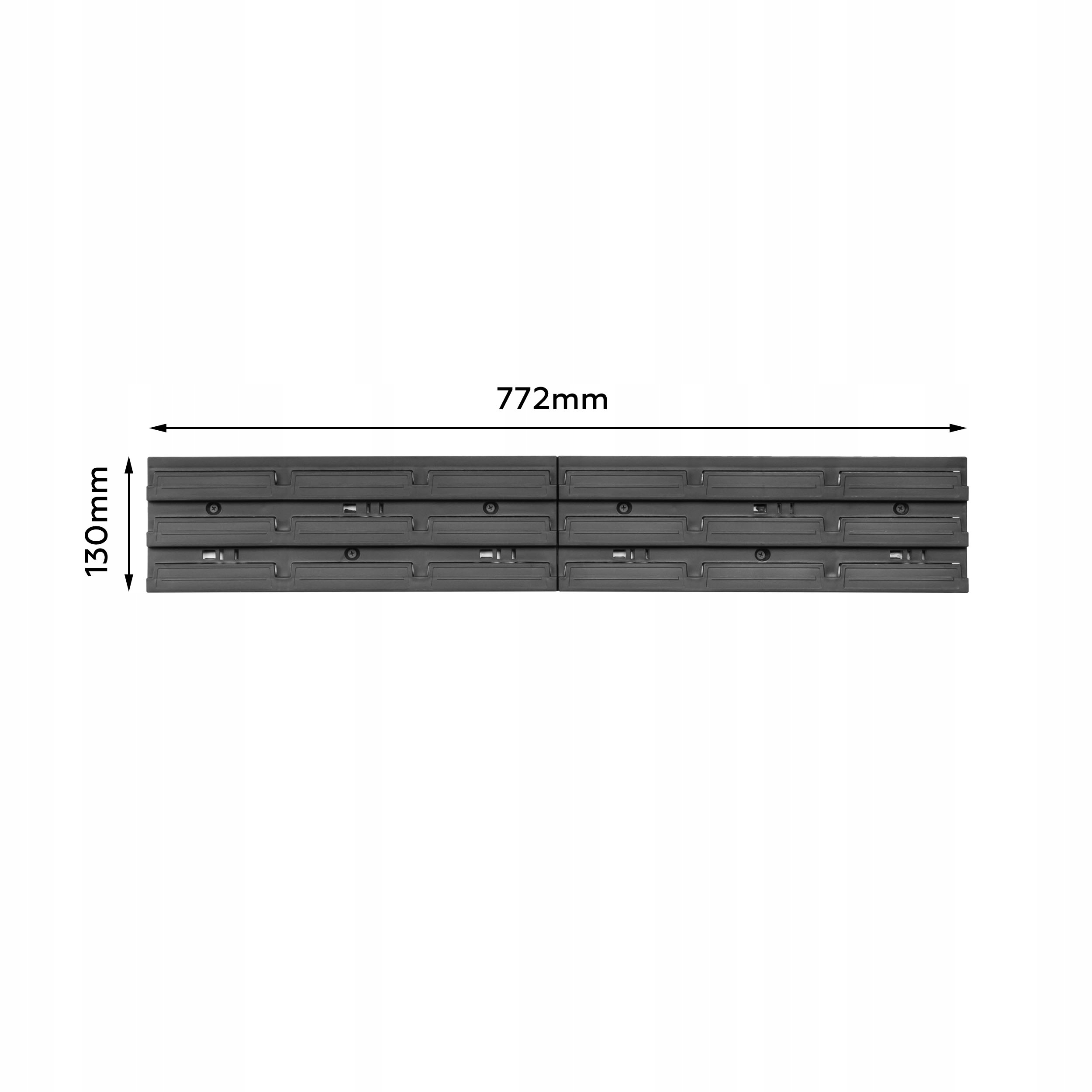 

Tablica narzędziowa warsztat 780 x 130 mm ścianka