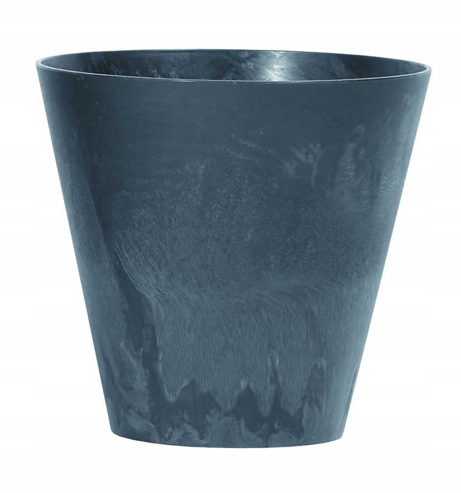 

Doniczka okrągła efekt betonu Antracytowa 20cm