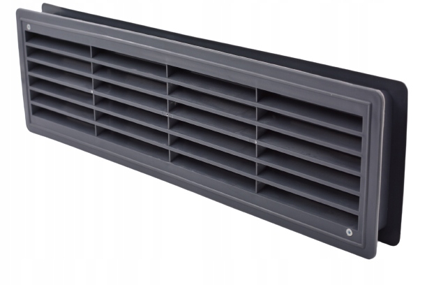 KRATKA DRZWIOWA WENTYLACYJNA DO DRZWI WC GRAFIT Kolor dominujący inny