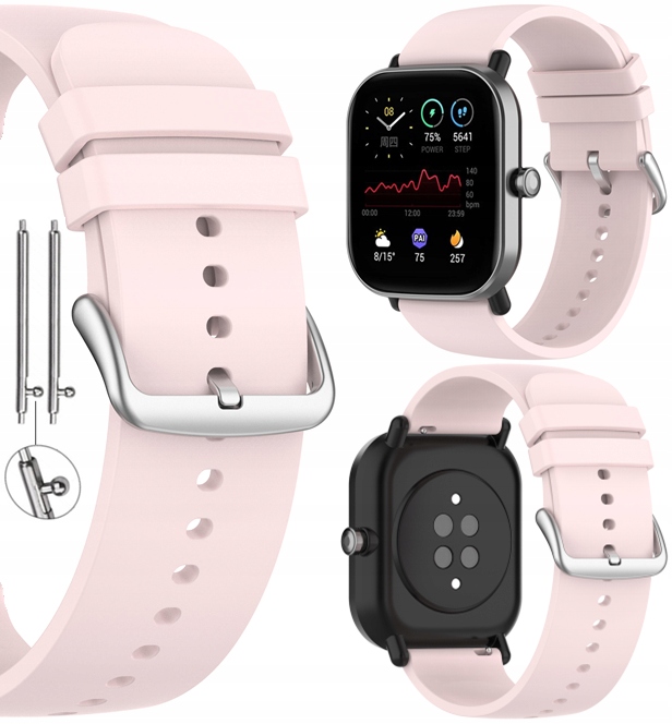 PASEK XIAOMI AMAZFIT BIP/GTS 2 3 4 MINI/GTR 42MM
