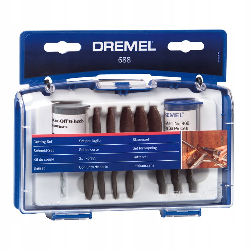 

Zestaw tarcz tnących Dremel (688) (op. 69 szt) X