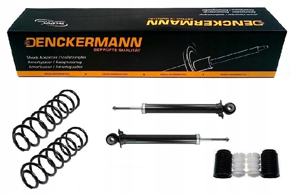 Tlumiče Pružiny Audi 80 B4 Sedan Zadní Sada Osl