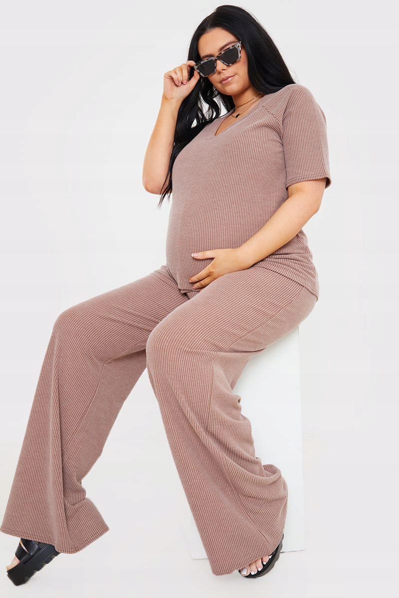 In the style xwr SZEROKIE SPODNIE PRĄŻKI XXS XXC Rozmiar XXS