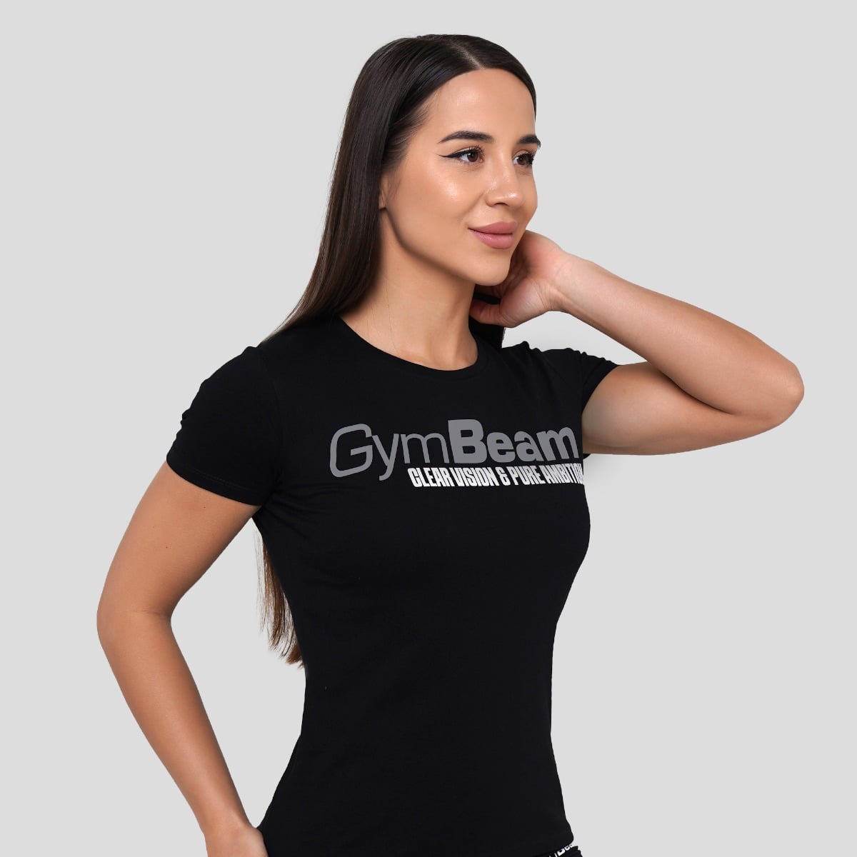 GymBeam Koszulka damska Pure Ambition Black S