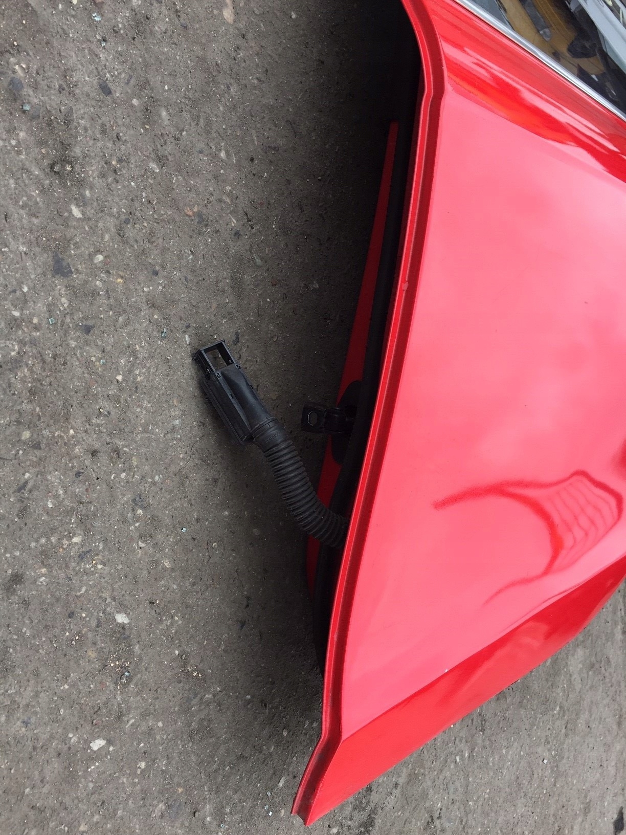 AUDI A4 B8 sedan door left rear. left rear part LZ3M