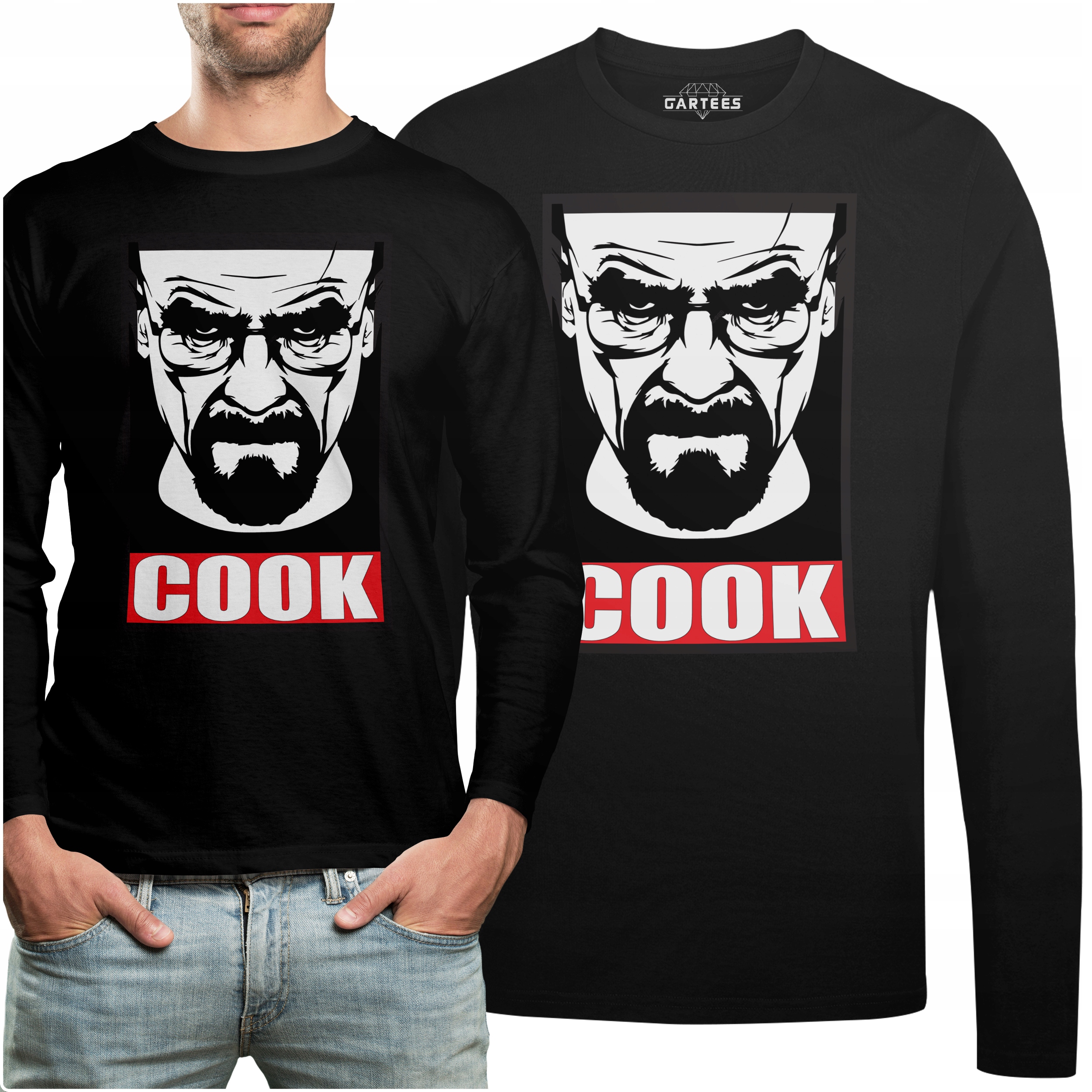 

Koszulka Long Super Prezent Rysunek Anime Cook